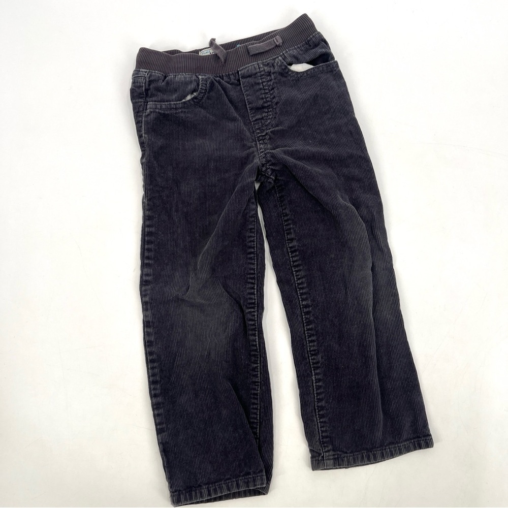 Children's Place Girls Corduroy Blackish-Gray Casual Pants Size 4T